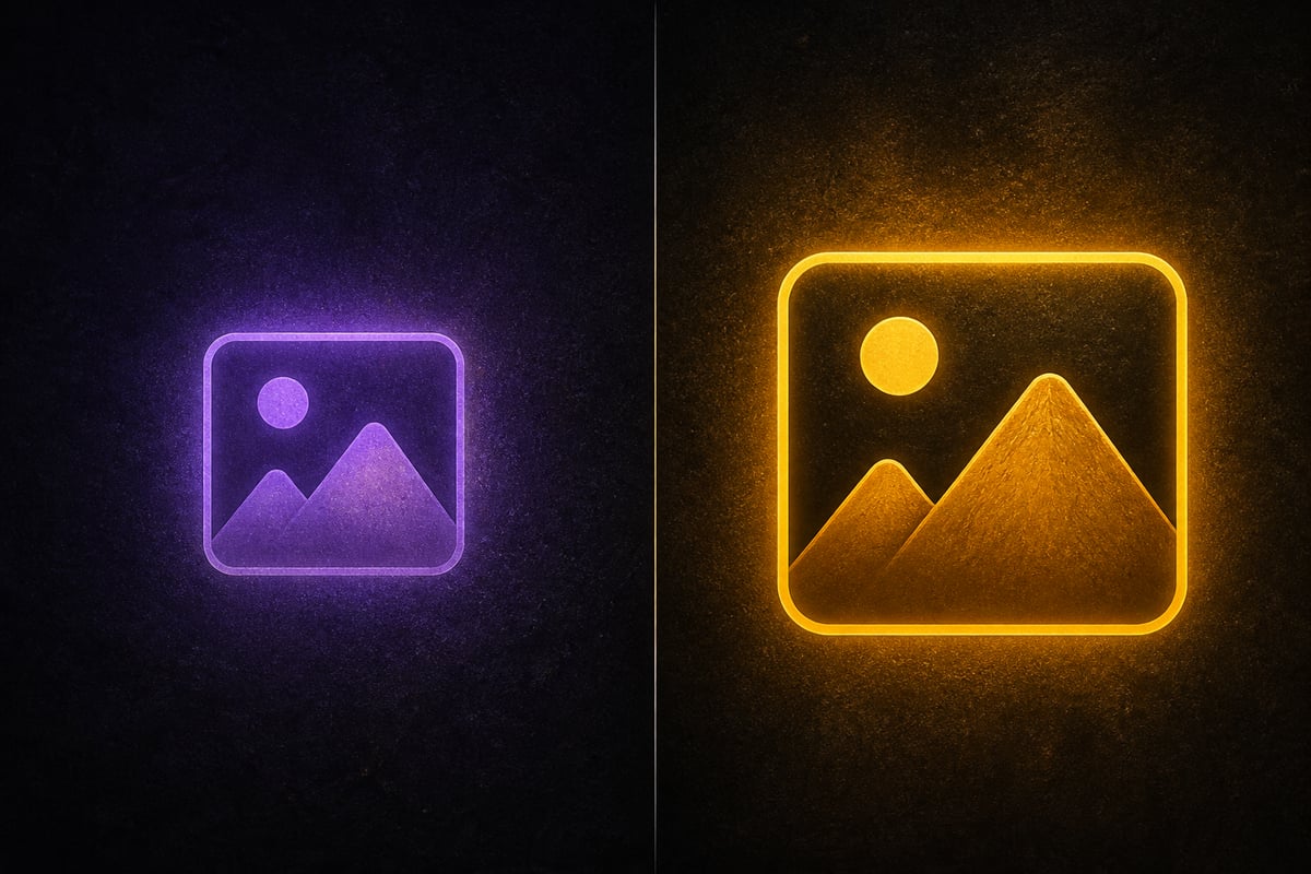 JPEG XL logo with progressive loading visualization